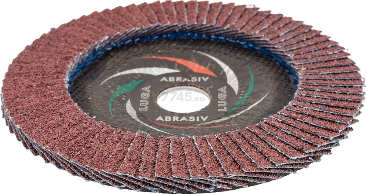 Круг лепестковый 150х22,2 мм P36 плоский LUGAABRASIV Professional КЛТ1 (4603347276280) - Фото 3