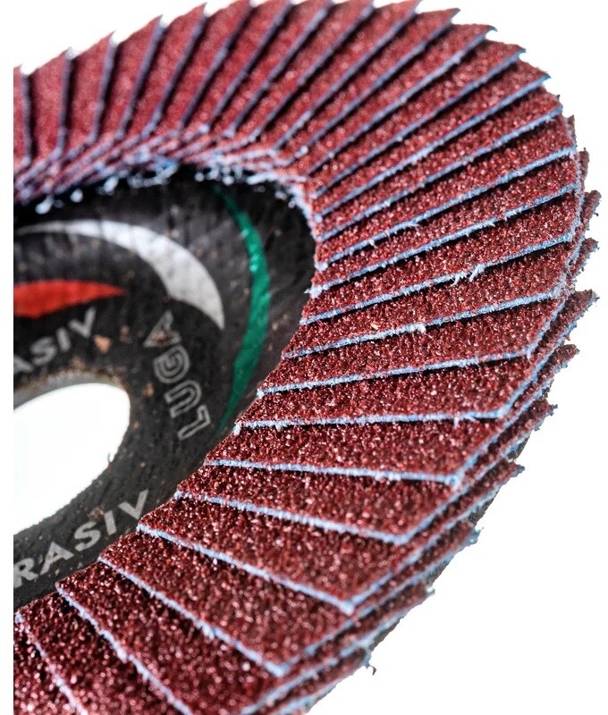 Круг лепестковый 125х22,2 мм P50 плоский LUGAABRASIV Professional КЛТ1 (4603347337981) - Фото 3