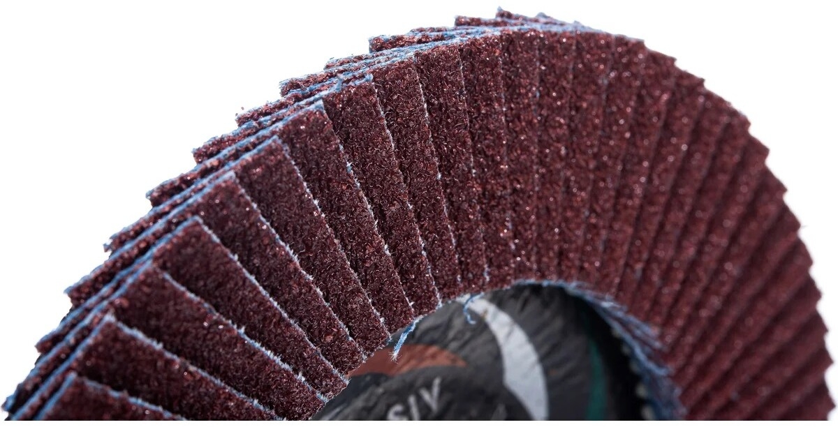 Круг лепестковый 125х22,2 мм P40 плоский LUGAABRASIV Professional КЛТ1 (4603347337998) - Фото 4