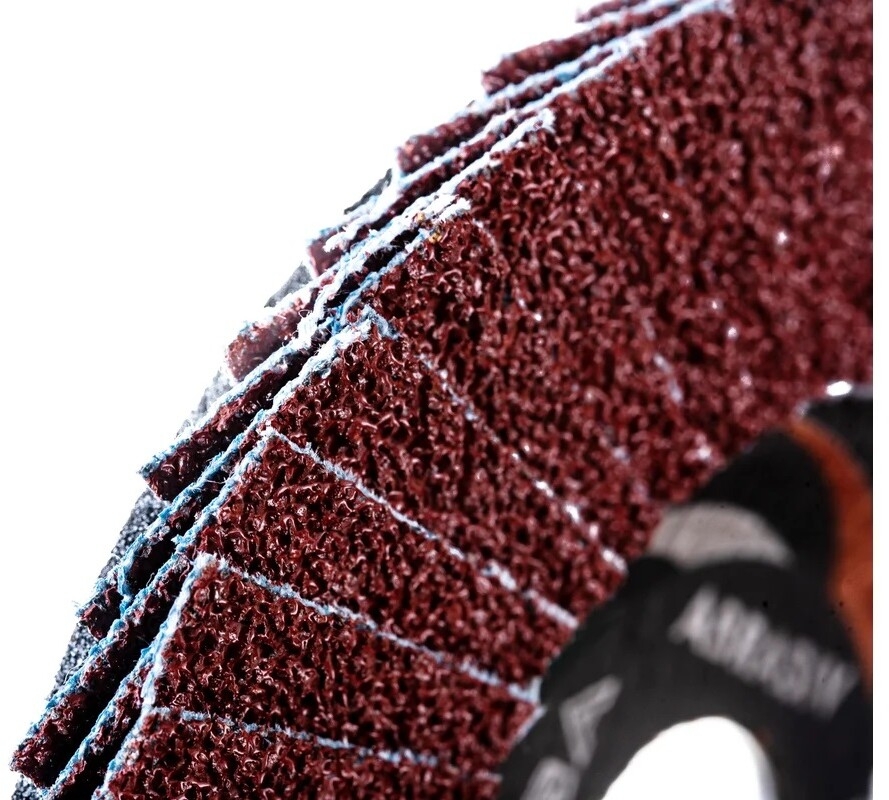 Круг лепестковый 125х22,2 мм P36 плоский LUGAABRASIV КЛТ1 (4603347338001) - Фото 3