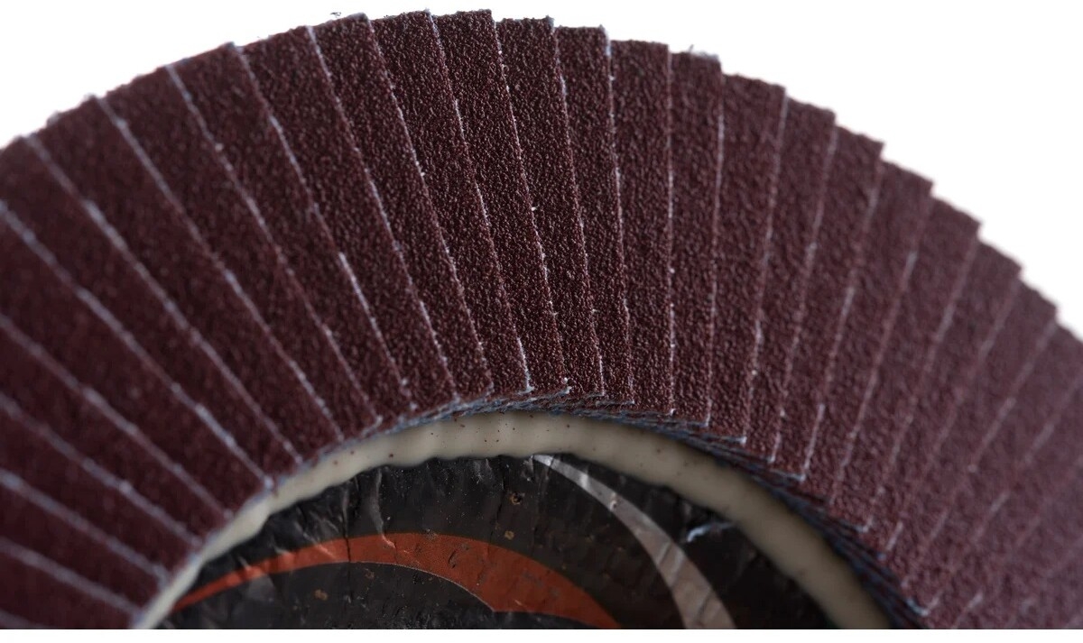 Круг лепестковый 125х22,2 мм P120 плоский LUGAABRASIV Professional КЛТ1 (4603347337943) - Фото 4