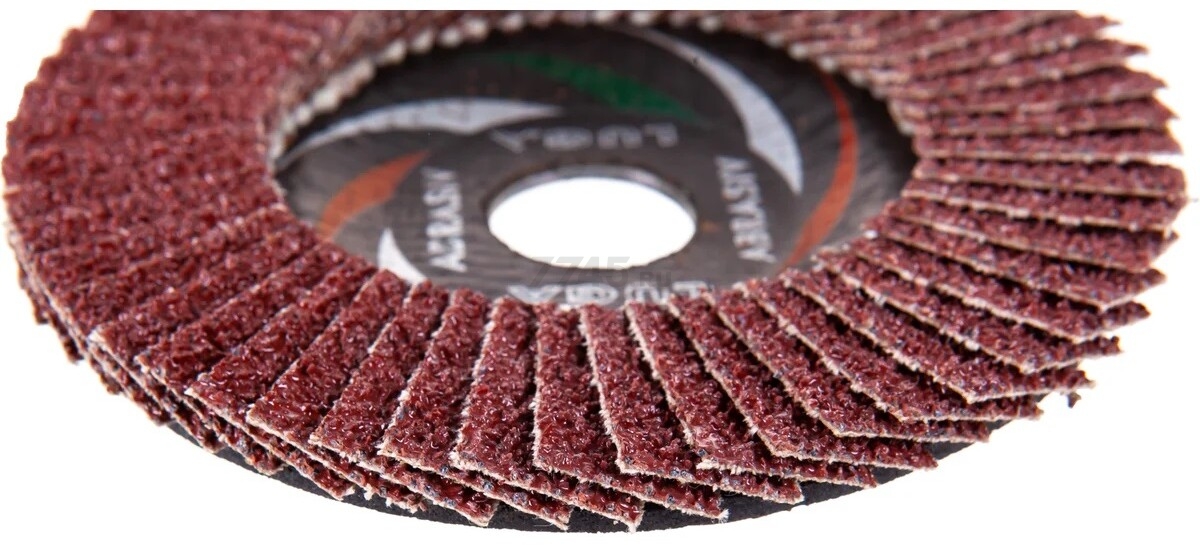 Круг лепестковый 125х22,2 мм P24 плоский LUGAABRASIV Professional КЛТ1 (4603347338018) - Фото 3