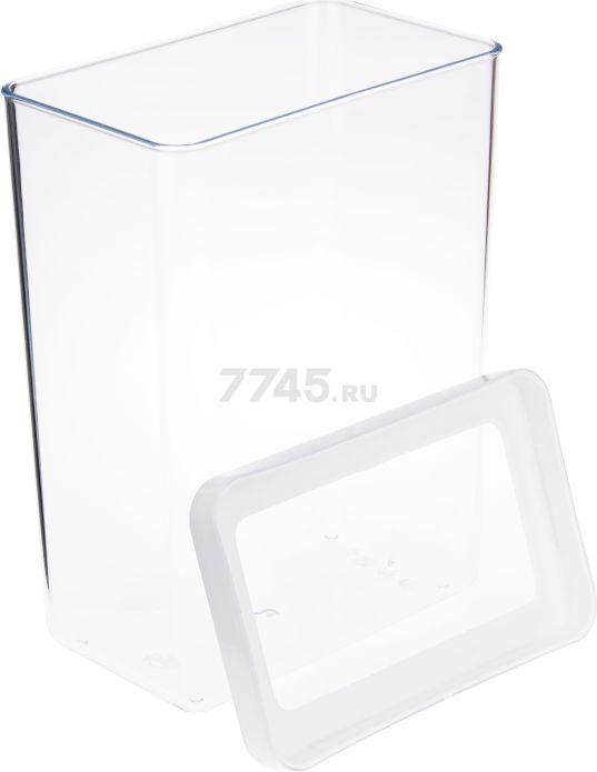 Емкость пластиковая для сыпучих продуктов IDEA Степ 2,5 л (М1298) - Фото 2