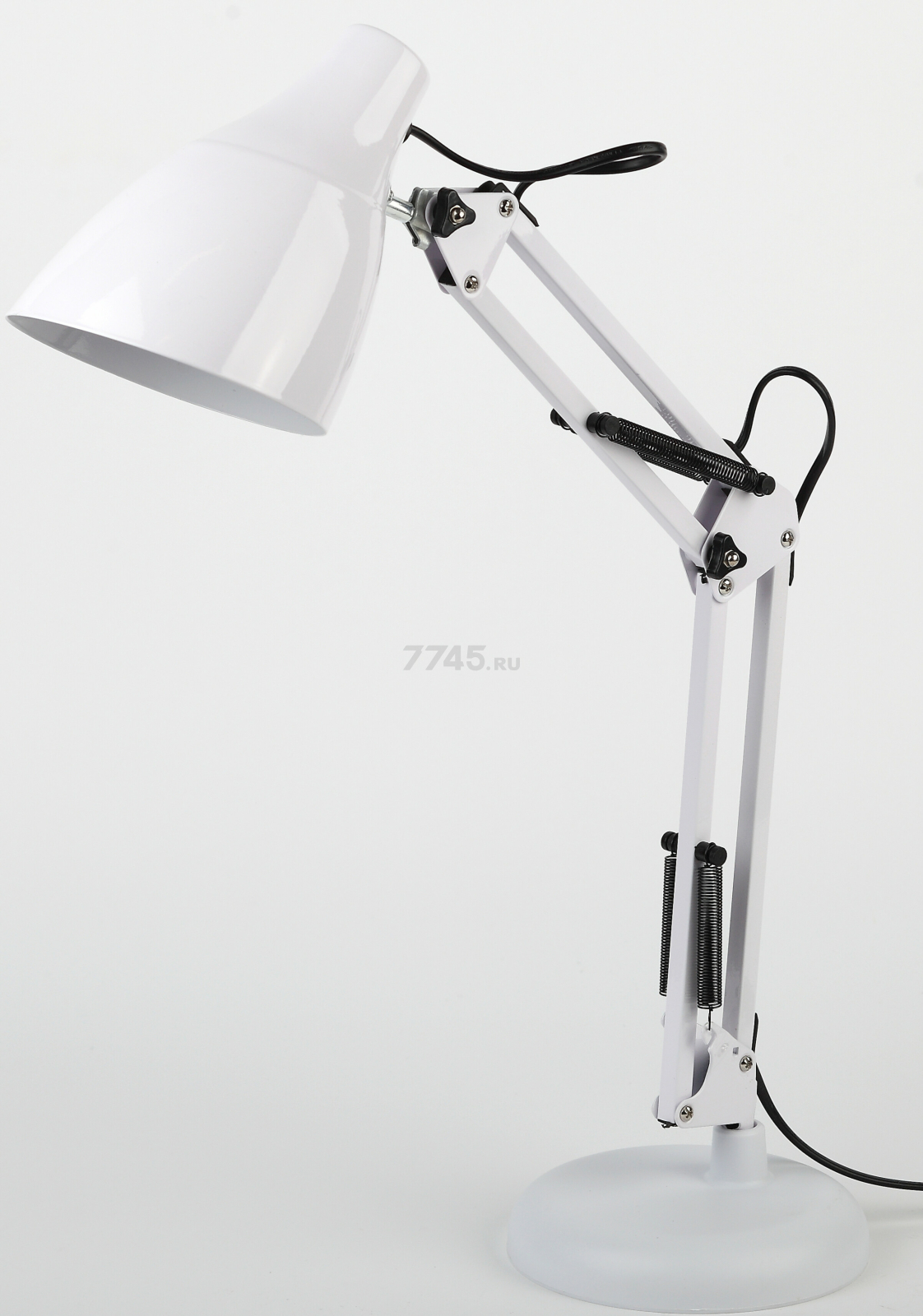 Лампа настольная ЭРА N-123-E27-40W-W белый - Фото 4