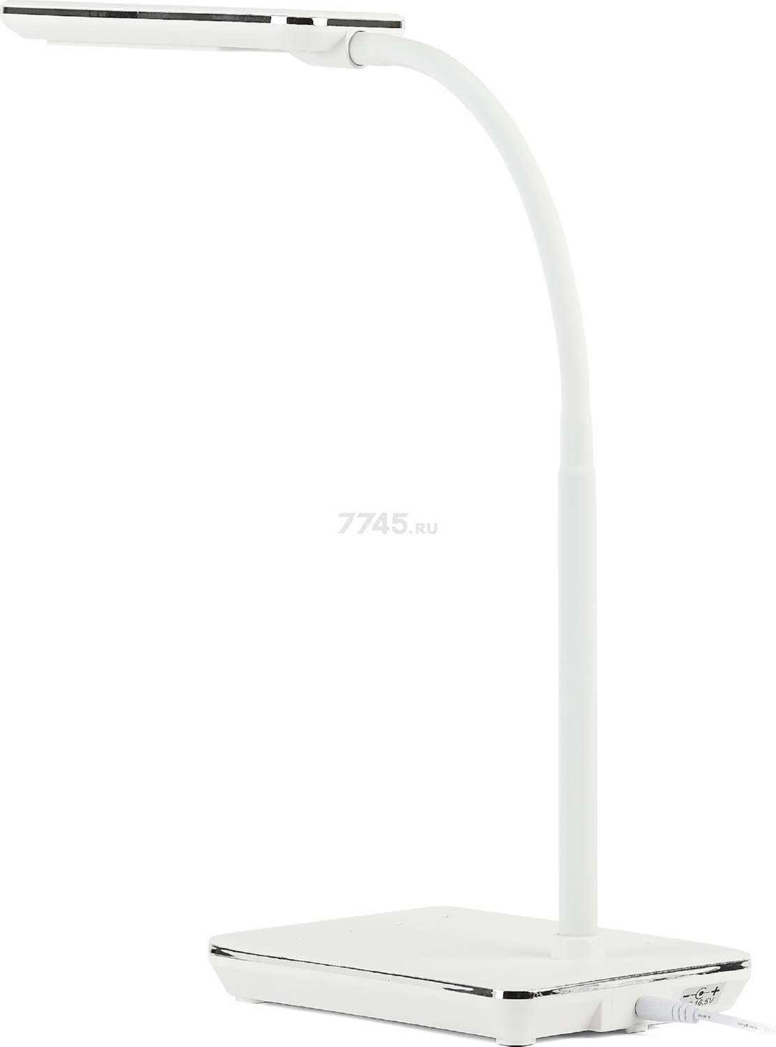 Лампа настольная светодиодная ЭРА NLED-464-7W-W белый (Б0033306) - Фото 3