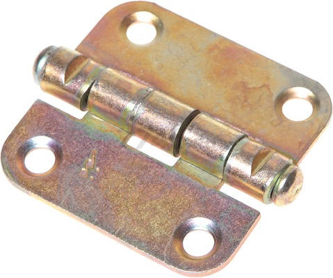 Петля дверная универсальная 40х40 мм STARFIX желтый цинк (SMP-65827-1)