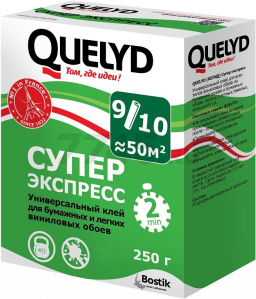 Клей обойный QUELYD Супер Экспресс 0,25 кг