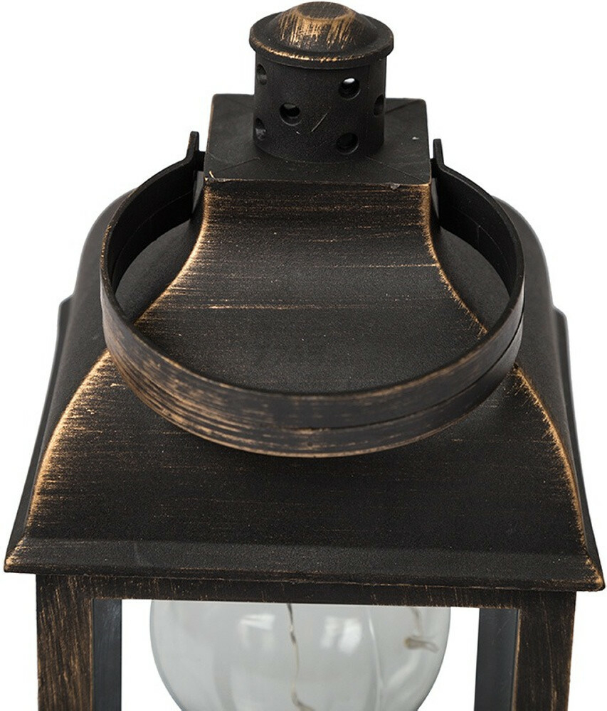 Ночник декоративный светодиодный NEON-NIGHT Фонарь с лампочкой бронзовый (513-053) - Фото 12