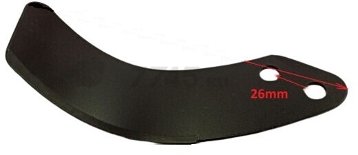 Нож фрезы левой для культиватора FERMER FM-633M (802017)