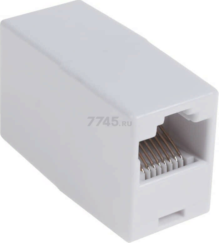 Адаптер проходной PROCONNECT RJ-45 UTP 8P8C неэкранированный 5e (03-0101-4) - Фото 2