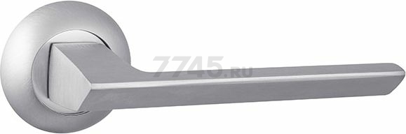 Ручка дверная на розетке PUNTO Blade TL SSC-16 сатинированный хром