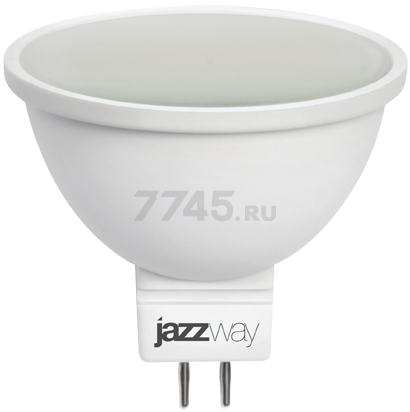 Лампа светодиодная GU5.3 JAZZWAY JCDR 7 Вт 5000 К (1033536)
