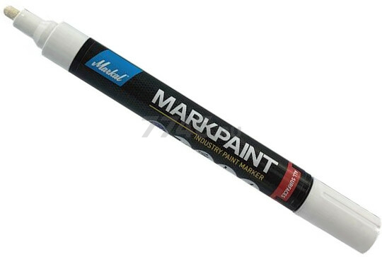 Маркер перманентный на основе жидкой краски MARKAL Markpaint белый (97520)