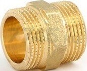Ниппель латунный 1 1/2" с наружной резьбой UNI-FITT (600G6600)