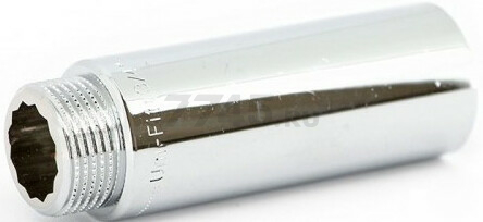 Удлинитель латунный 3/4"х30 мм с внутренней-наружной резьбой хром UNI-FITT (657C3030)