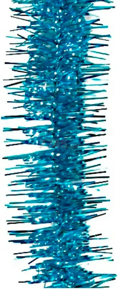 Мишура новогодняя МОРОЗКО Карусель 4,5х200 см голубой (М1709)
