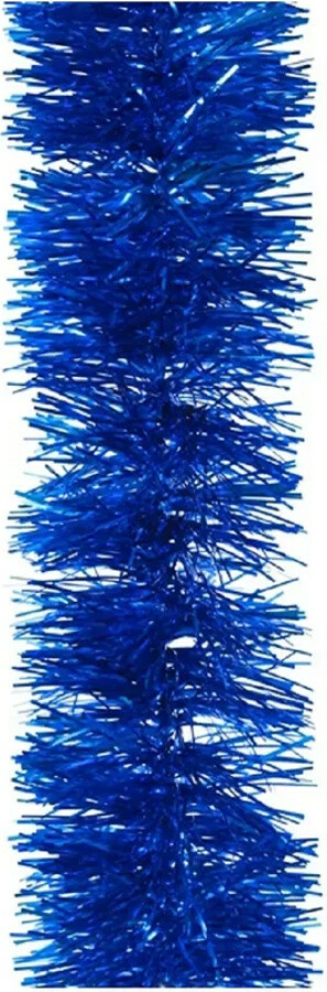 Мишура новогодняя МОРОЗКО Праздничная 7х200 см синий (М1014)