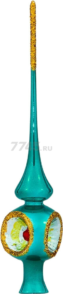 Верхушка на елку МОРОЗКО Елочка Зарница 25,5 см в ассортименте (С502)