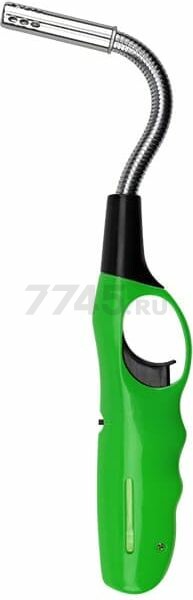 Пьезозажигалка бытовая СОКОЛ СК-302W зеленый (61-0965) - Фото 8
