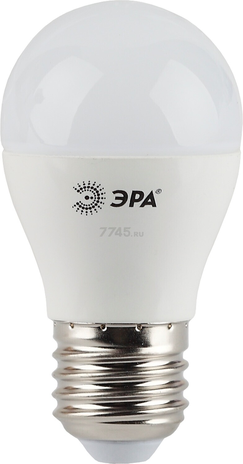 Лампа светодиодная E27 ЭРА STD LED P45 5 Вт 4000К (Б0028488) - Фото 2