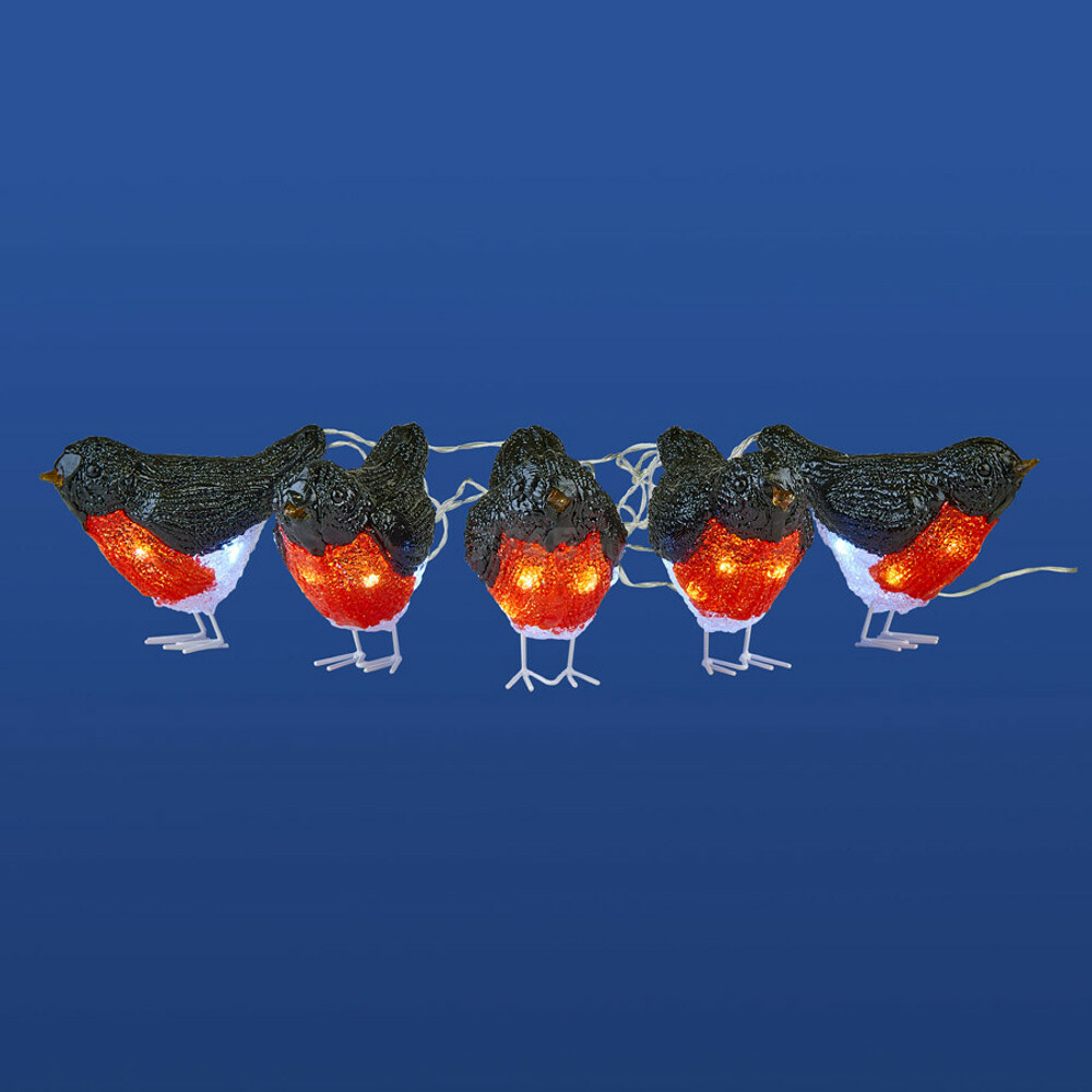 Фигура светодиодная UNIEL ULD-M1713-040/STA WHITE IP20 BIRDS5 Птички 17х13 см 40 диодов (UL-00007287) - Фото 2