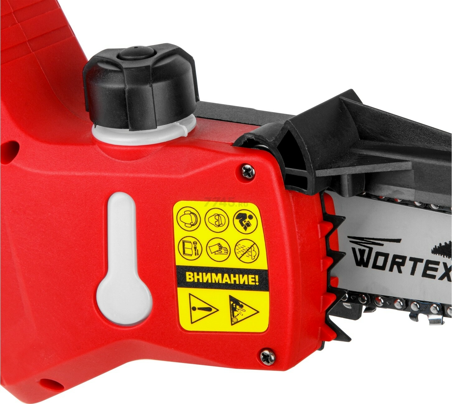 Пила цепная аккумуляторная WORTEX CEC 2518 XLT SET (0323167) - Фото 11