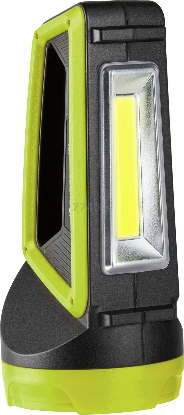 Фонарь светодиодный аккумуляторный 5 Вт+5 Вт ЮПИТЕР зеленый (JP1055) - Фото 4