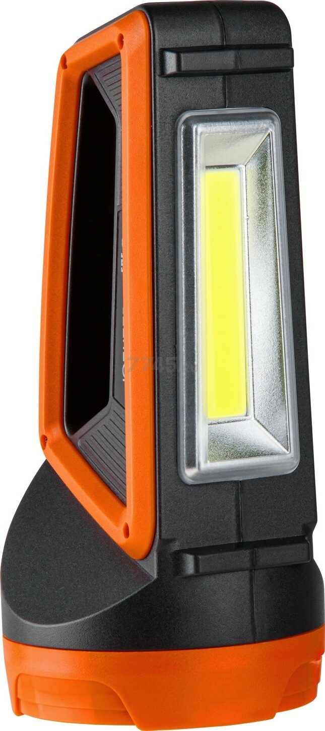 Фонарь светодиодный аккумуляторный 5 Вт+5 Вт ЮПИТЕР оранжевый (JP1054) - Фото 4