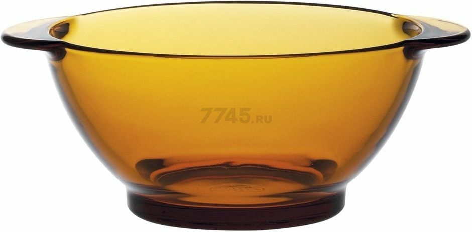 Салатник стеклянный с ручками DURALEX Lys 135 мм Amber (2005DF06A1111)