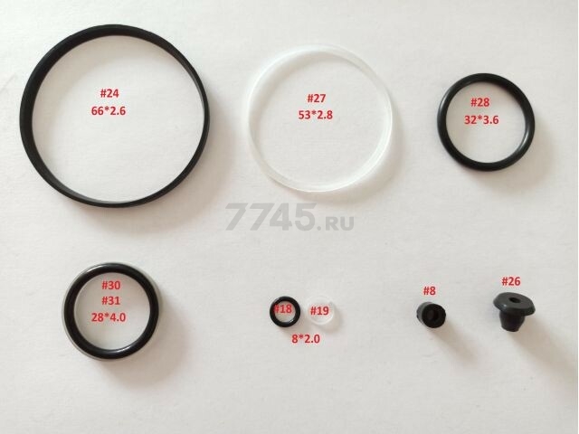 Ремкомплект для домкрата гидравлического STARTUL ST8019-06 (SP8019-06)