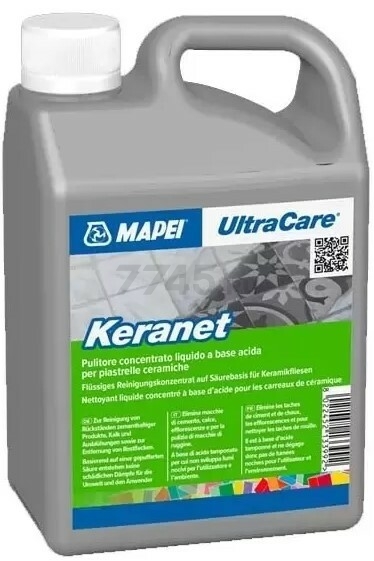 Средство для удаления цементного налета MAPEI Ultracare Keranet 1 л (1150431)