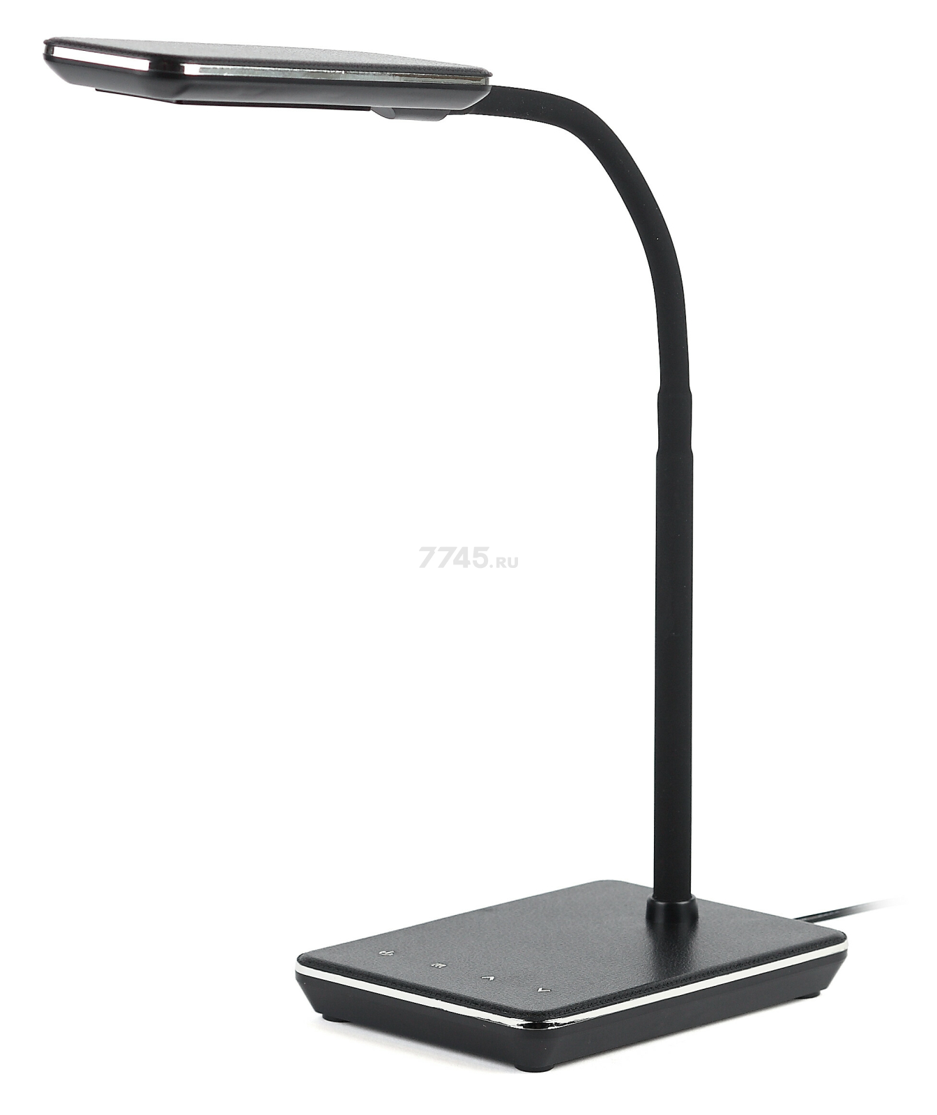 Лампа настольная светодиодная ЭРА NLED-464-7W-ВК черная (Б0033307) - Фото 2