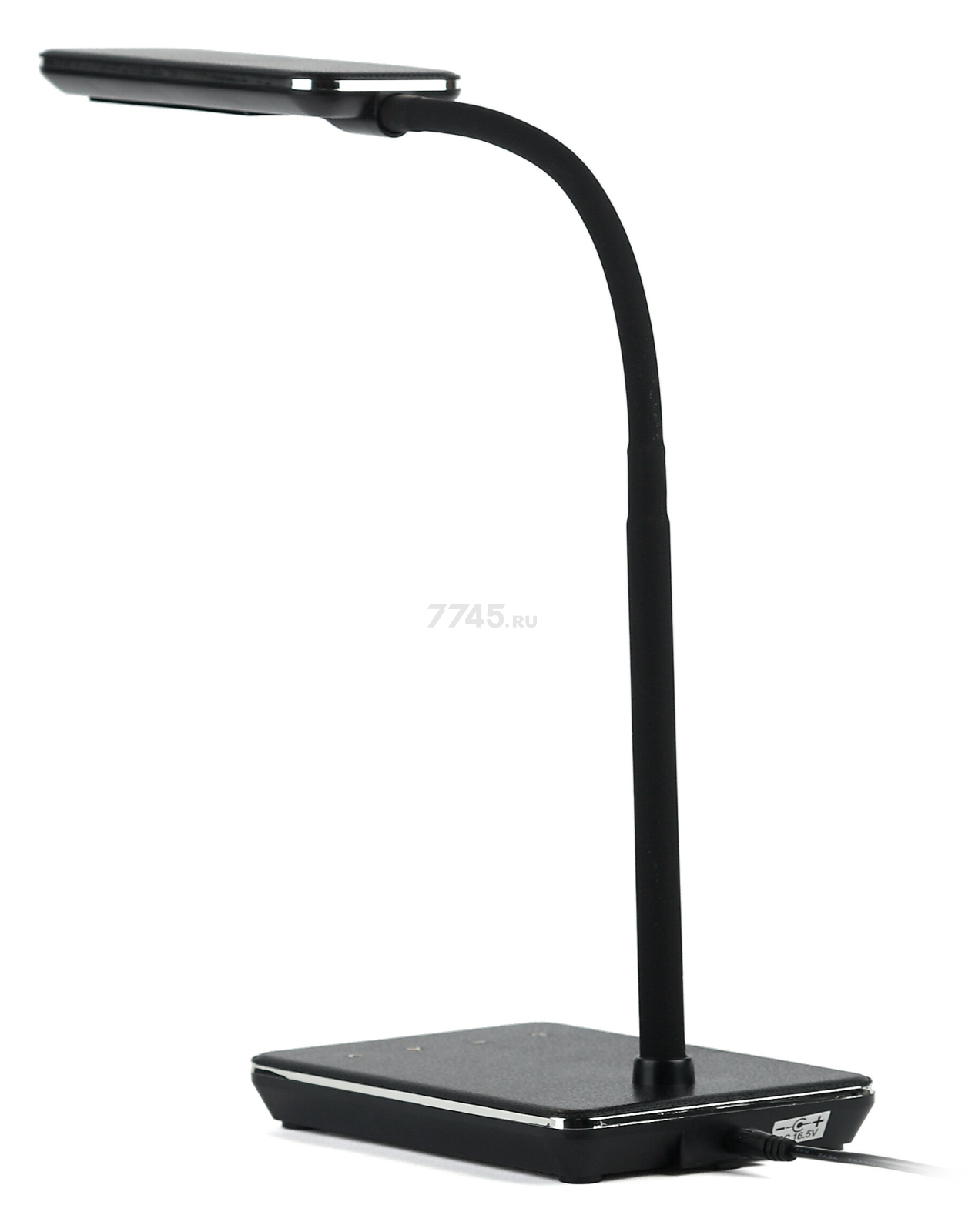 Лампа настольная светодиодная ЭРА NLED-464-7W-ВК черная (Б0033307) - Фото 3