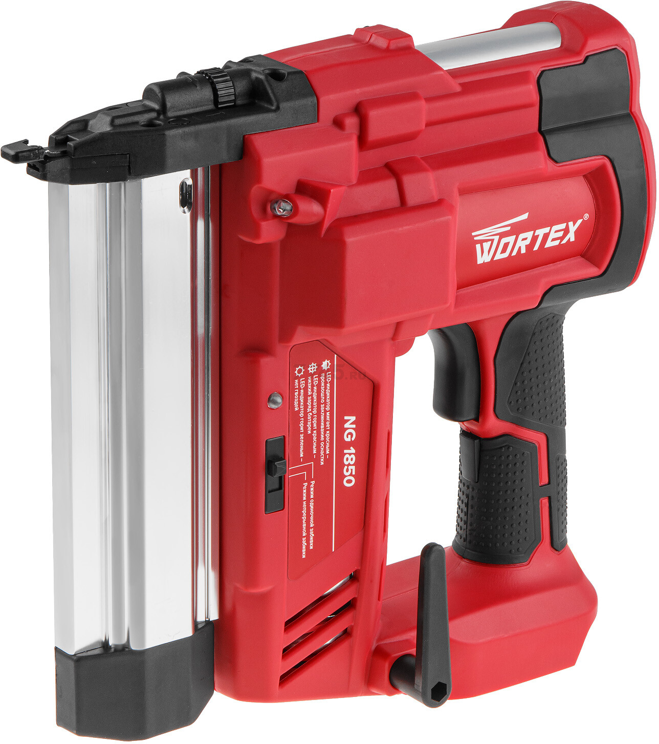 Пистолет гвоздезабивной (нейлер) аккумуляторный WORTEX NG 1850 XLT SOLO (0311162) - Фото 5