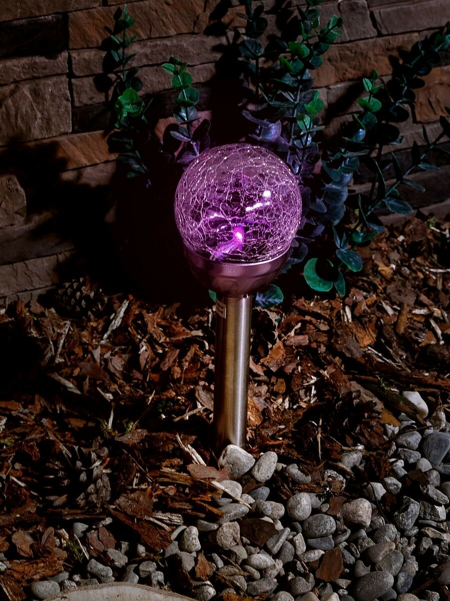 Светильник садовый на солнечной батарее UNIEL Bellatrix (07280) - Фото 6