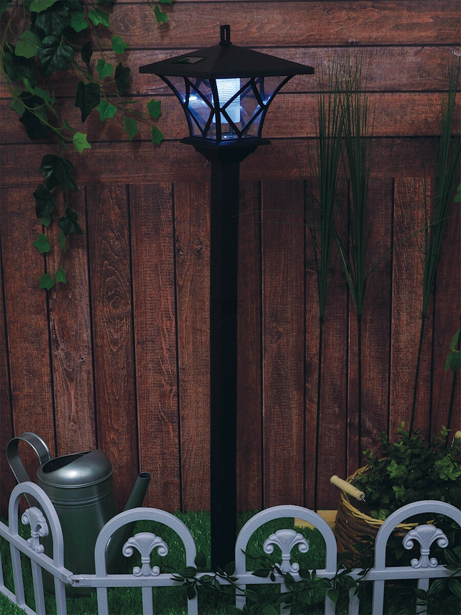 Светильник садовый на солнечной батарее UNIEL Retro (UL-00007869) - Фото 3