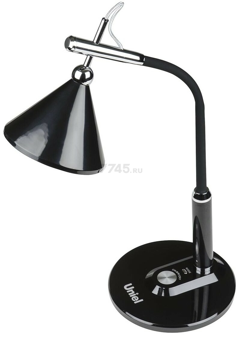 Лампа настольная светодиодная 8 Вт UNIEL TLD-569 черная (UL-00007437) - Фото 2