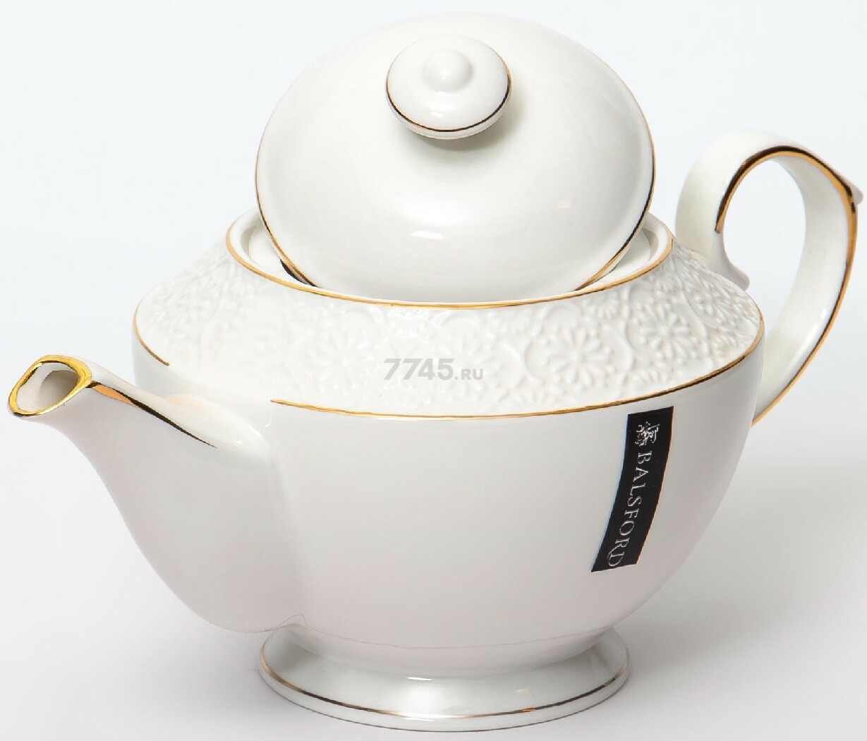 Заварочный чайник фарфоровый BALSFORD Грация Астерия 0,85 л (4680411457325) - Фото 2