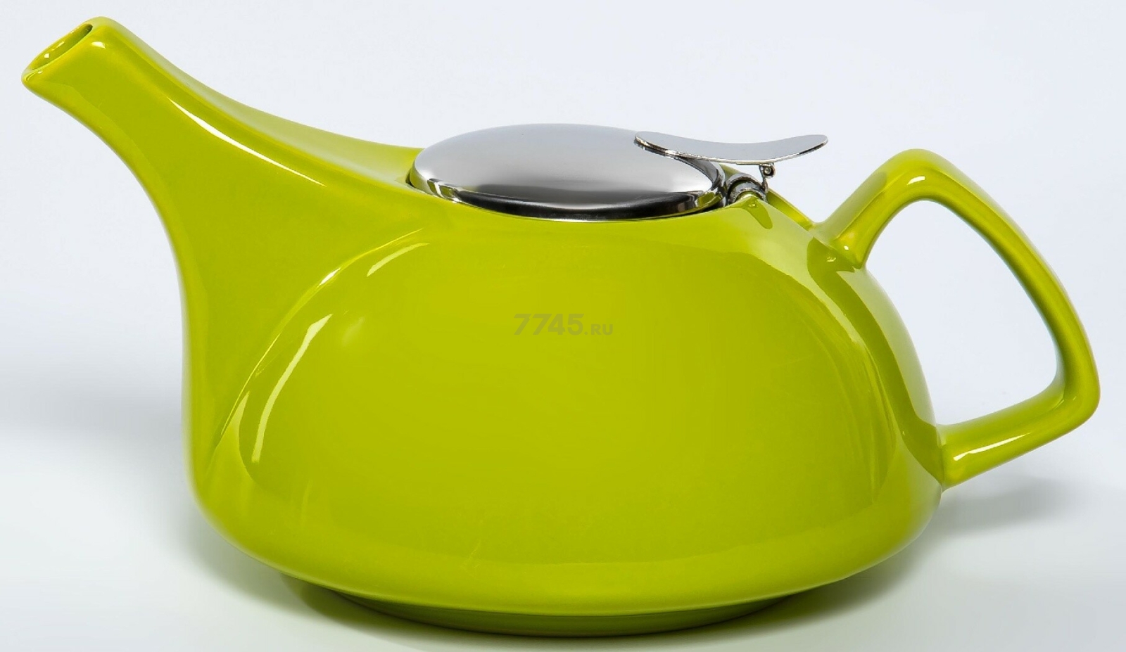 Заварочный чайник керамический ELRINGTON Феличита Глазурь Light Green 0,9 л (4660087532168) - Фото 3