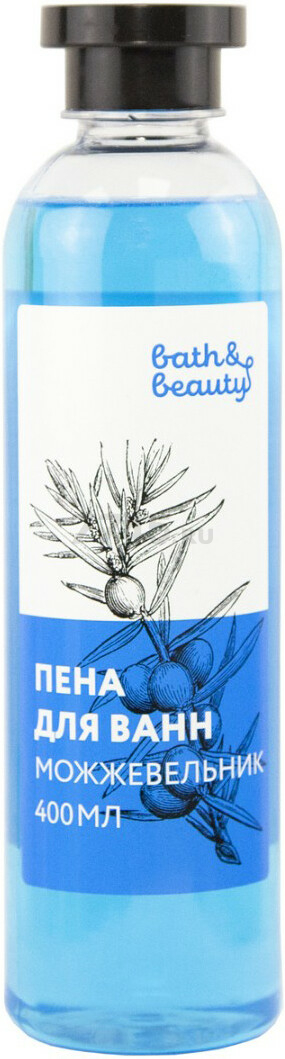 Пена для ванн BATH&BEAUTY Можжевельник 400 мл (11-654)