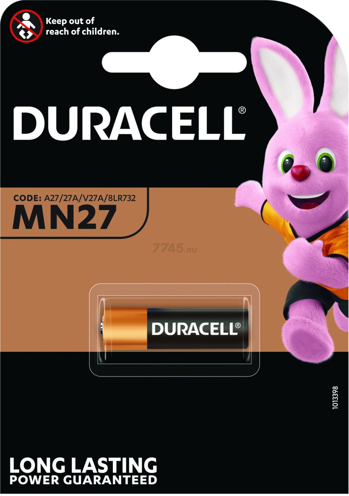 Батарейка DURACELL MN27 12 V
