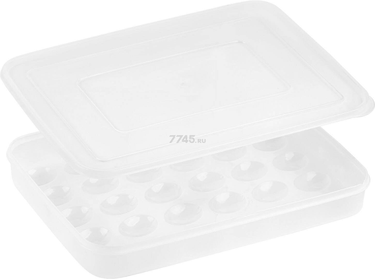 Контейнер пластиковый для хранения яиц PERFECTO LINEA 30 ячеек прозрачный (34-342651)