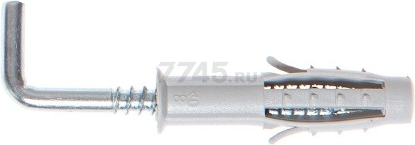 Дюбель с Г-образным крючком 10х50 мм STARFIX 10 штук (SMP1-95297-10)