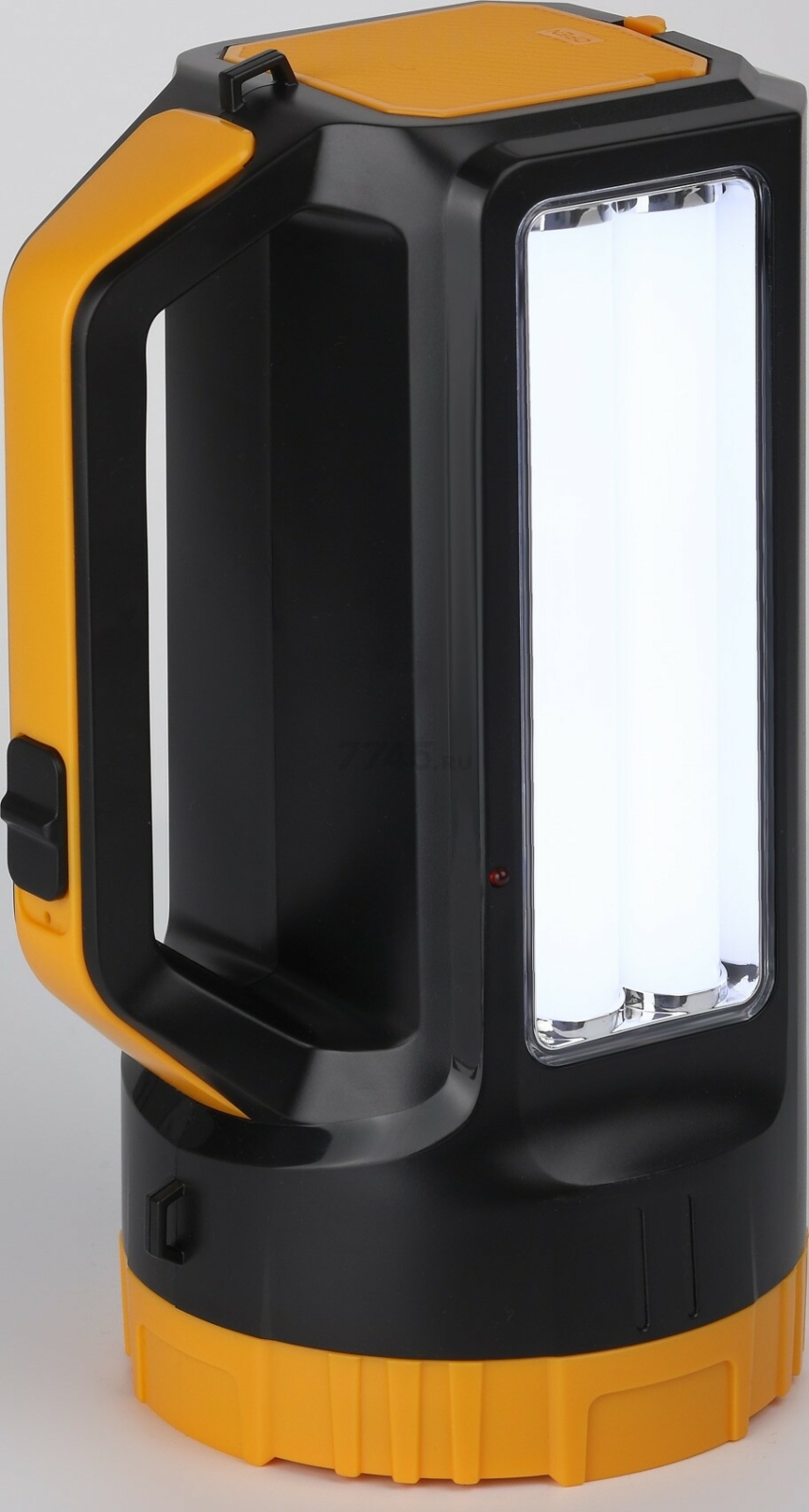 Фонарь светодиодный аккумуляторный 7 Вт ТРОФИ PA-301 черный, желтый - Фото 9