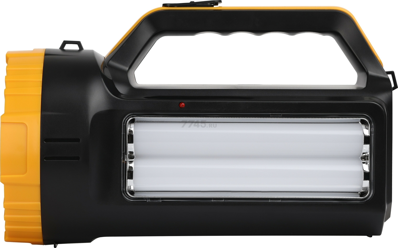 Фонарь светодиодный аккумуляторный 7 Вт ТРОФИ PA-301 черный, желтый - Фото 2