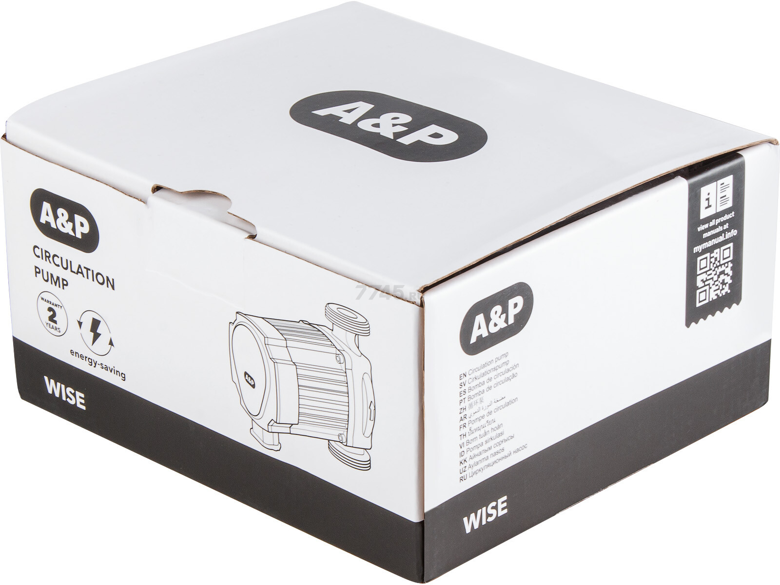 Насос циркуляционный A&P Wise-25/40-180 (AP118W003) - Фото 6