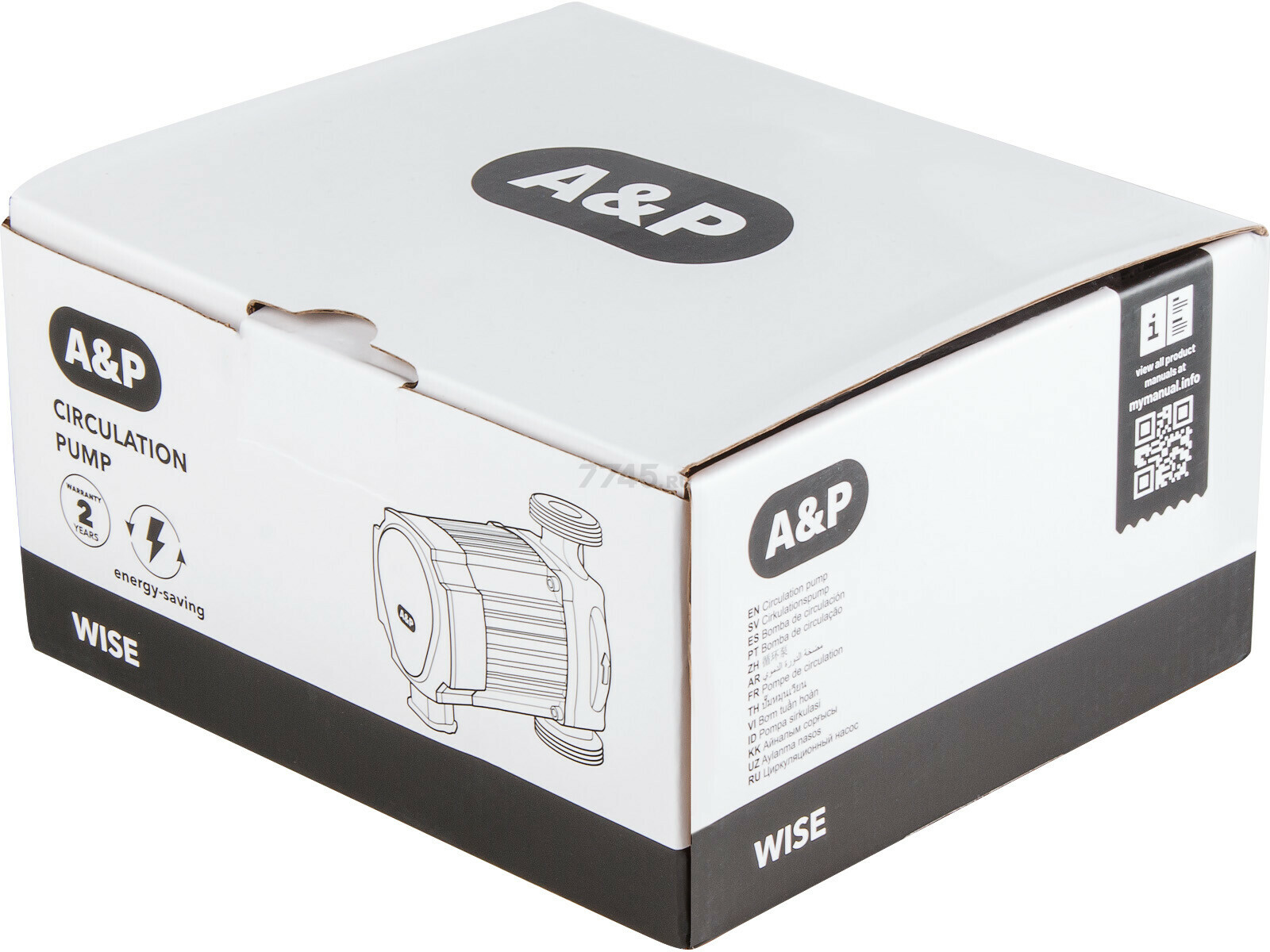 Насос циркуляционный A&P Wise-25/60-180 (AP118W013) - Фото 6