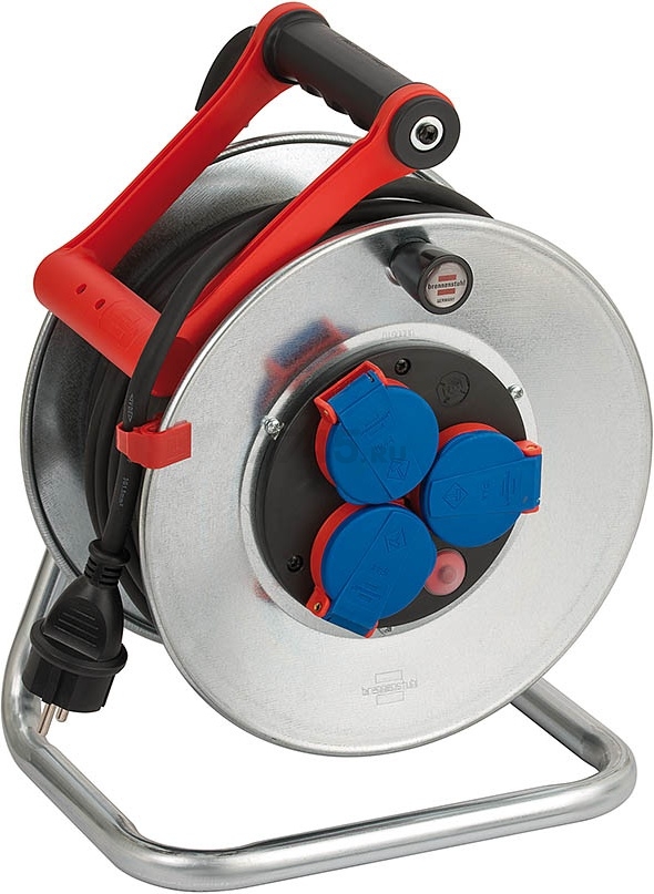 Удлинитель на катушке 25 м 3 розетки 3,3 кВт BRENNENSTUHL Garant S IP44 (1198520)