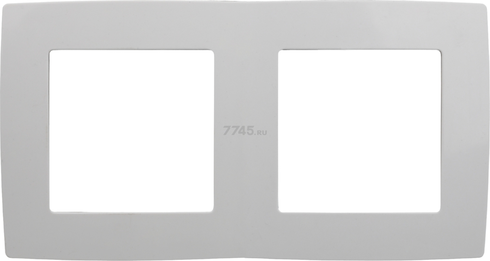 Рамка двухместная ЭРА белый (12-5002-01)