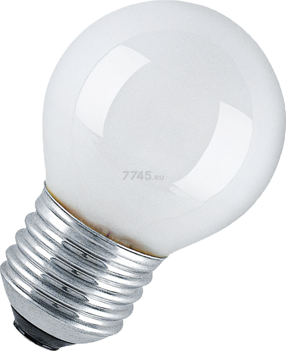 Лампа накаливания E27 OSRAM Frosted P45 40 Вт